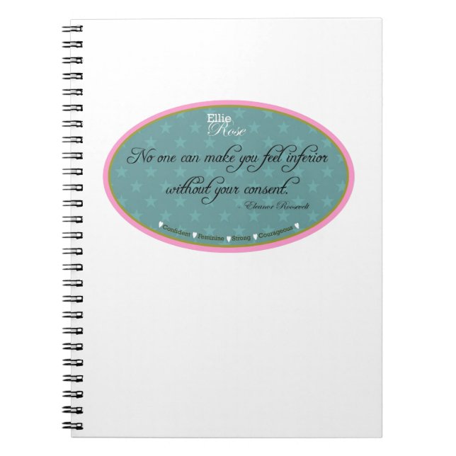 Ellie Rose Favourite Quotes Notebook (Front)