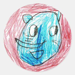 Ellie : Sticker rond