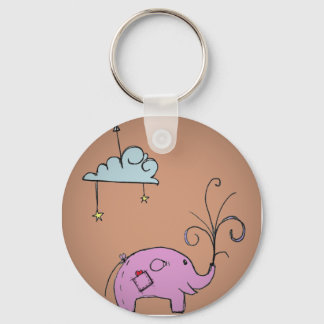 Ellie the Elephant Keychain