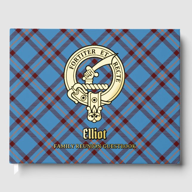 Elliot Family Reunion Guest Book (Front)