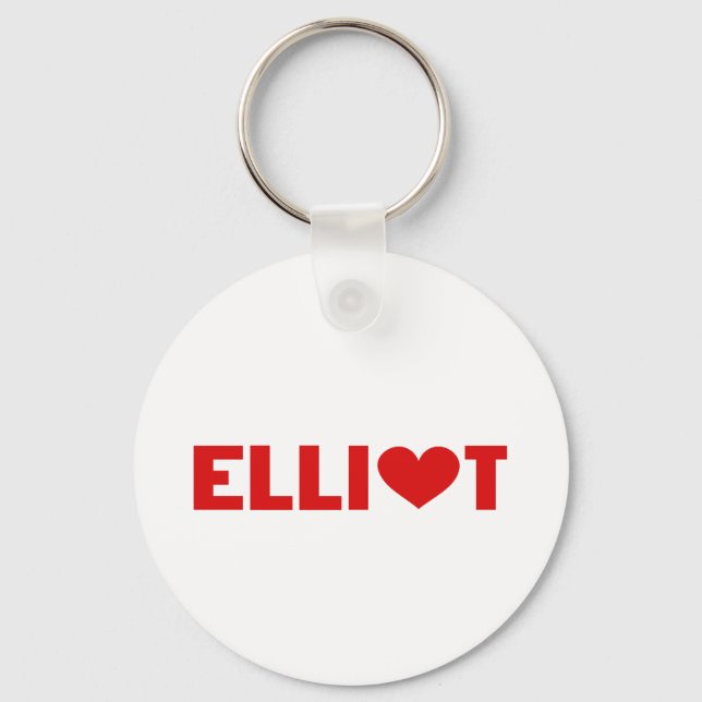 Elliot Love Keychain (Front)