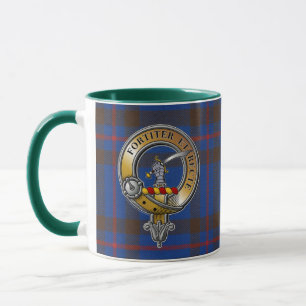 Elliot Tartan & Badge Mug