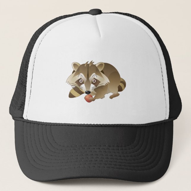 Elliot the Raccoon Trucker Hat (Front)