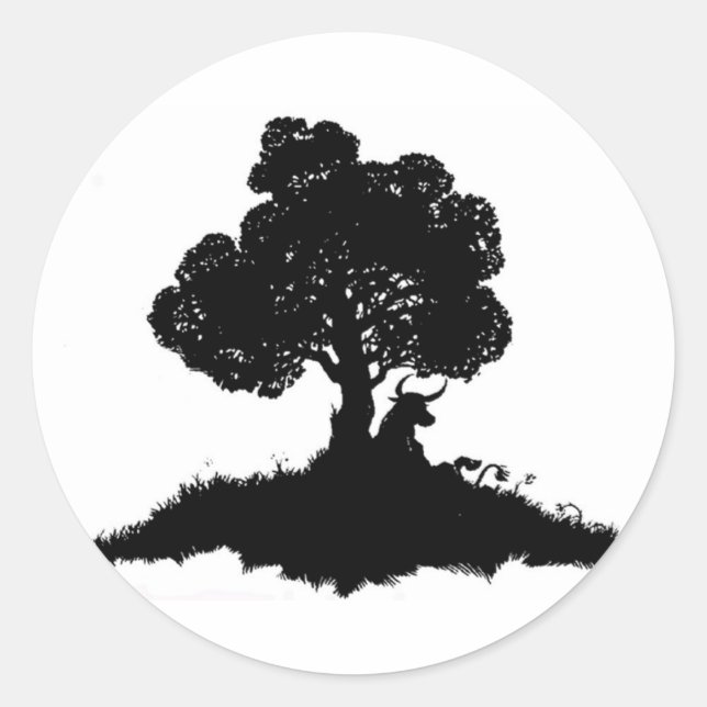 Elliott Smith Tattoo Classic Round Sticker (Front)