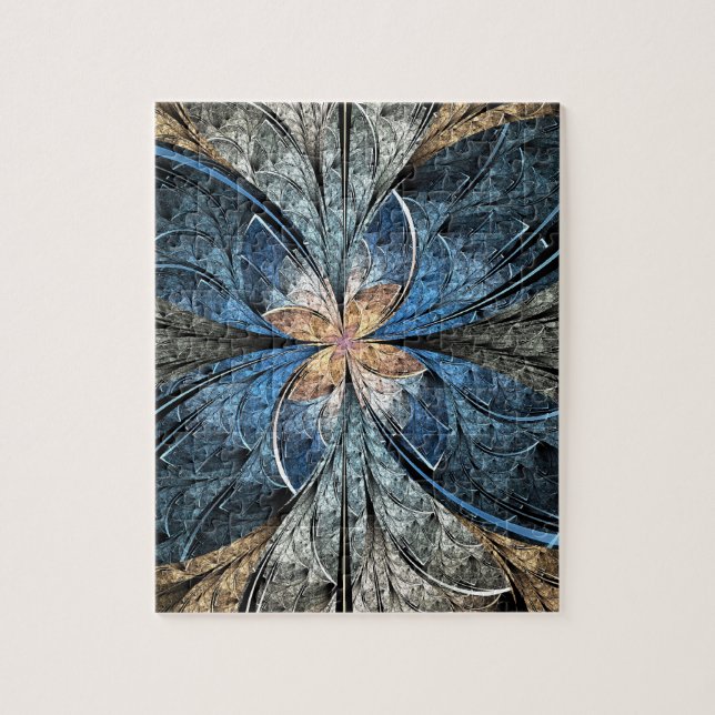 Elliptic Butterfly Puzzle with Tin (Vertical)