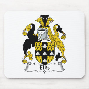 Ellis Family Crest Mouse Pad