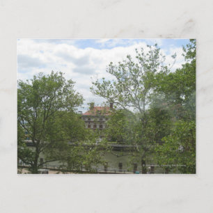 Ellis Island Dorms Postcard