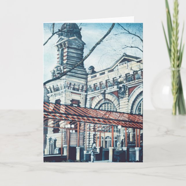 Ellis Island Greeting Card (Front)
