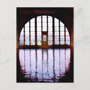 Ellis Island I Postcard