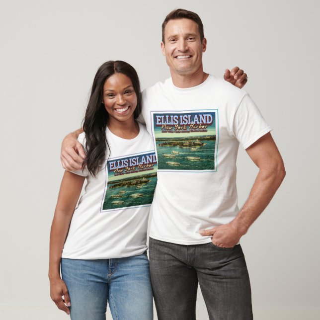ELLIS ISLAND - JERSEY CITY - NEW YORK CITY T-Shirt (Unisex)