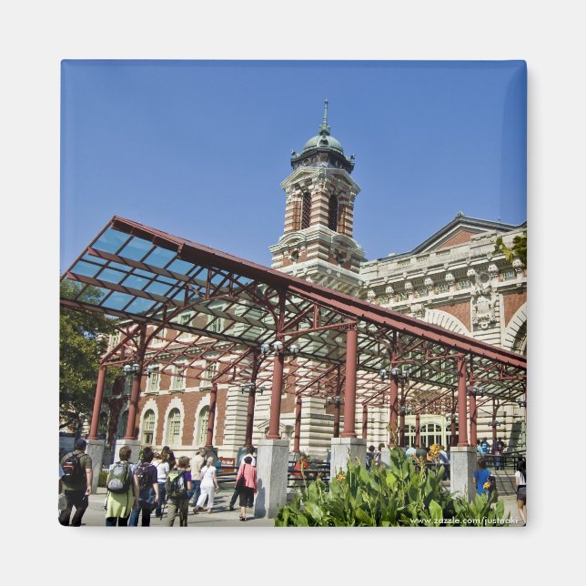 ellis island magnet (Front)