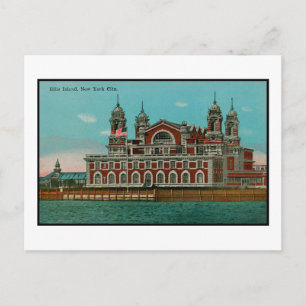 Ellis Island, NYC Postcard