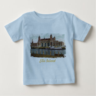 Ellis Island Painted Baby Shirt