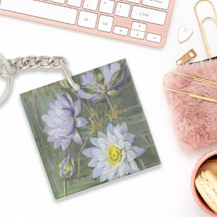 Ellis Rowan Bleu Blanc Eau Lily Fleurs Vintages