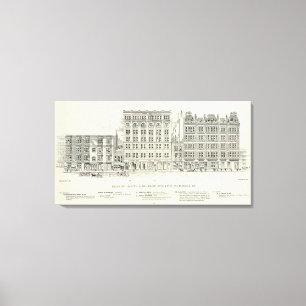 Ellis South side Stockton and Powell Canvas Print