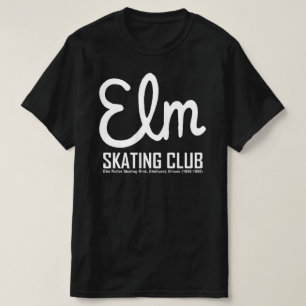 Elm Skating Club, Elmhurst, Illinois (Dark Colours T-Shirt