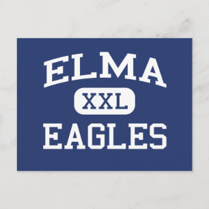 Elma - Eagles - Elma High School - Elma Washington Postcard