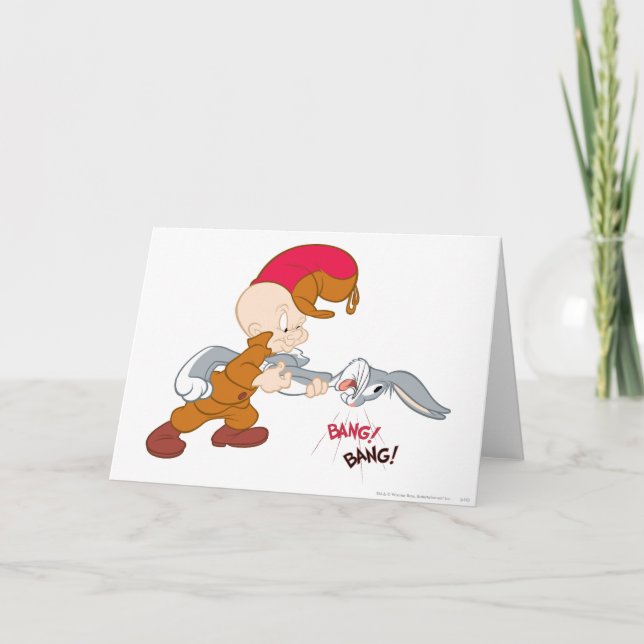 ELMER FUDD™ and BUGS BUNNY™ Card (Front)