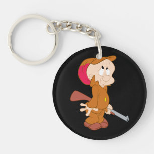 ELMER FUDD™   Scared Pose Keychain