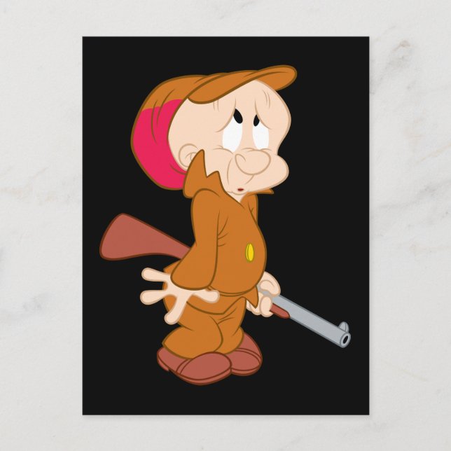 ELMER FUDD™ | Scared Pose Postcard (Front)