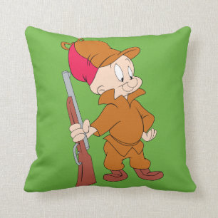 ELMER FUDD™ With Gun Throw Pillow