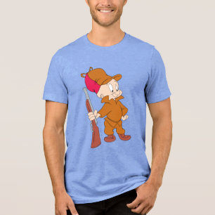 ELMER FUDD™ With Gun Tri-Blend Shirt