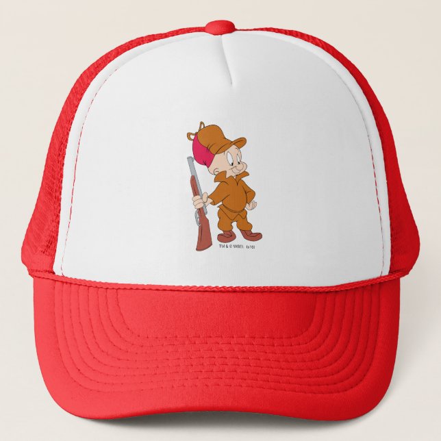 ELMER FUDD™ | With Gun Trucker Hat (Front)