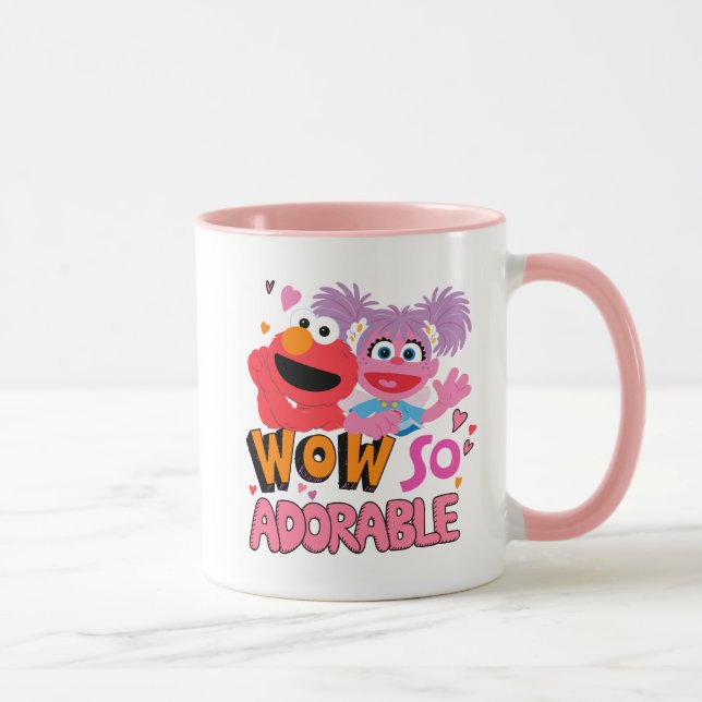 Elmo & Abby | Wow So Adorable Mug (Right)
