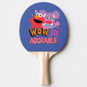Elmo & Abby Wow So Adorable Ping Pong Paddle