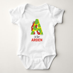 Elmo Alphabet   A Apple Baby Bodysuit