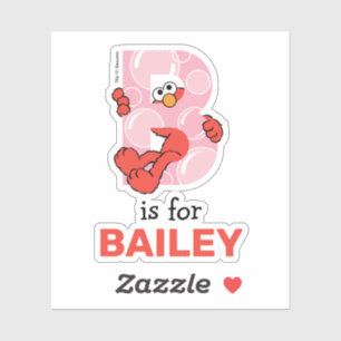 Elmo Alphabet   B Bubbles