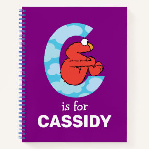 Elmo Alphabet   C Clouds Notebook