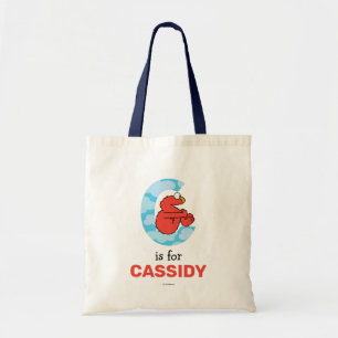 Elmo Alphabet   C Clouds Tote Bag