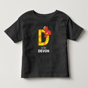 Elmo Alphabet D Duck Toddler T-shirt