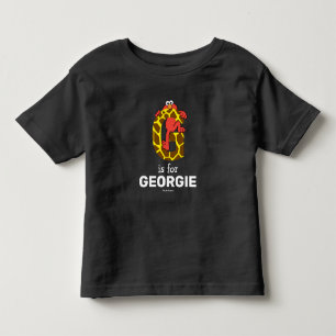 Elmo Alphabet   G Giraffe Toddler T-shirt