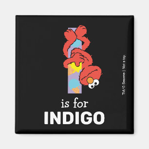 Elmo Alphabet   I Ice Cream Magnet