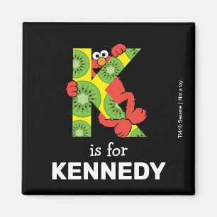 Elmo Alphabet   K Kiwi Magnet