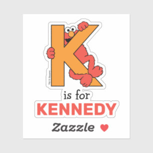 Elmo Alphabet   K Orange