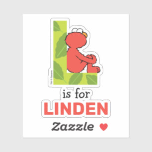 Elmo Alphabet L Leaf