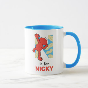 Elmo Alphabet   N Nuts Mug