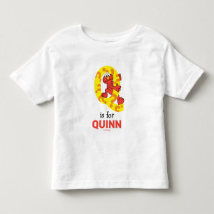 Elmo Alphabet Q Question Mark Toddler T-shirt
