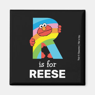 Elmo Alphabet   R Rainbow Magnet