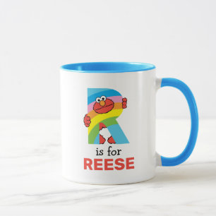 Elmo Alphabet   R Rainbow Mug
