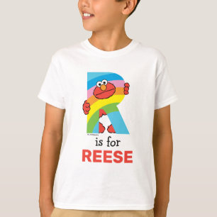 Elmo Alphabet   R Rainbow T-Shirt