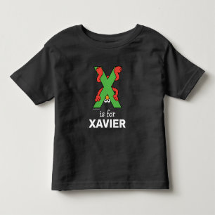 Elmo Alphabet X Green Toddler T-shirt