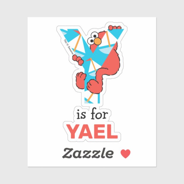 Elmo Alphabet | Y Yacht (Sheet)