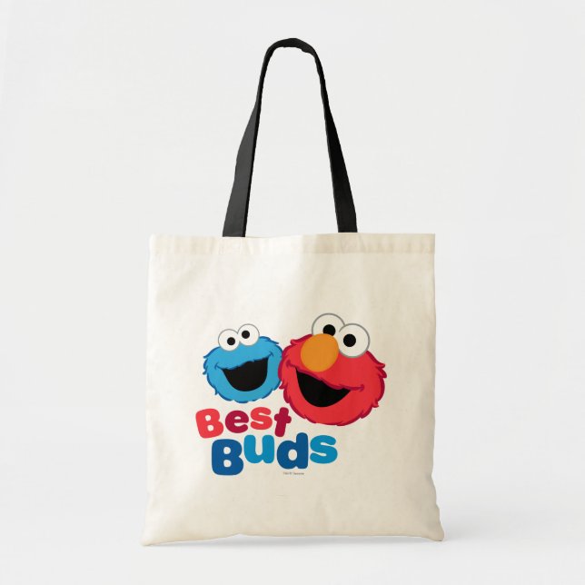Elmo and Cookie Besties Tote Bag (Front)