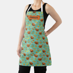 Elmo and Goldfish Pattern Apron