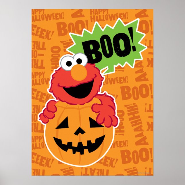 Elmo - Boo Poster (Front)