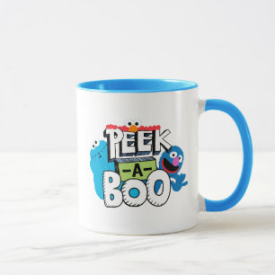 Elmo, Cookie & Grover   Peek-a-Boo Mug